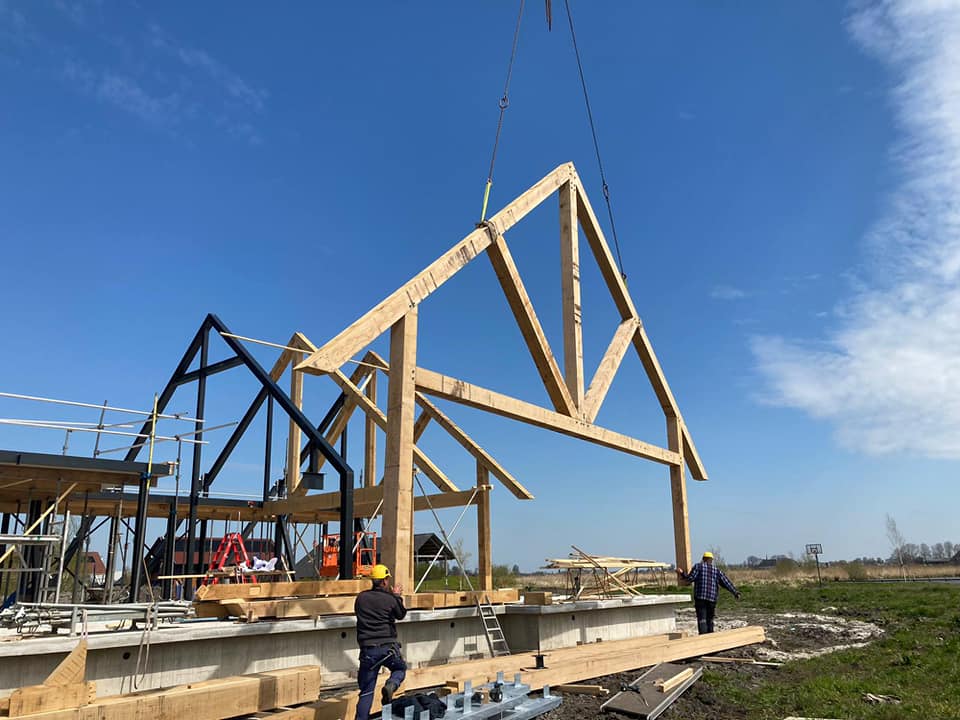 Nieuwbouw schuurwoning te Heeg