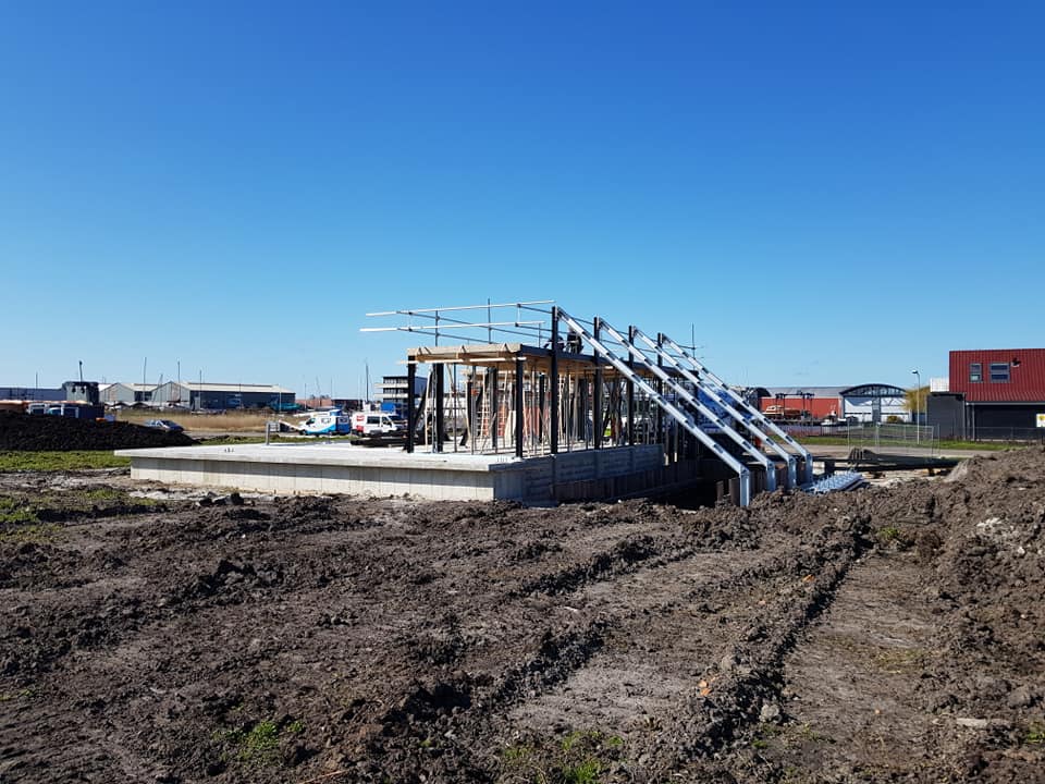 Nieuwbouw schuurwoning te Heeg