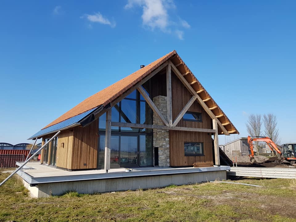 Nieuwbouw schuurwoning te Heeg