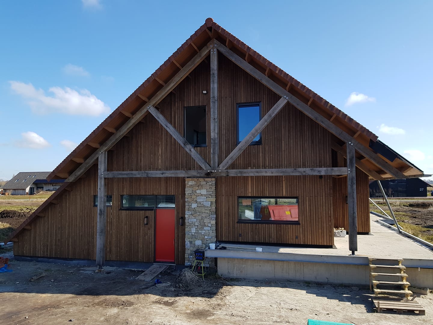 Nieuwbouw schuurwoning te Heeg