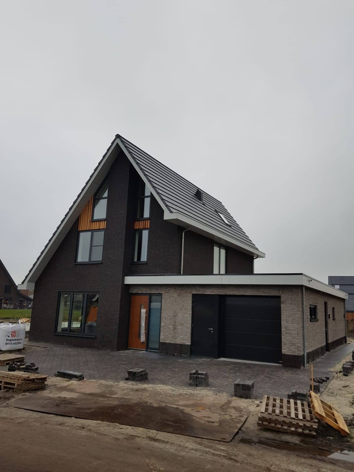 Nieuwbouw vrijstaande woning in Eelderwolde door A. Fekken B.V.